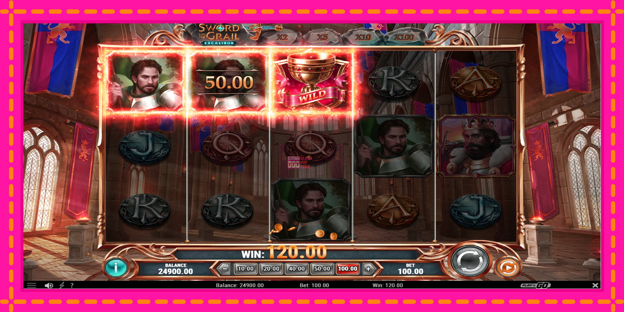 Slot machine The Sword and the Grail Excalibur gratuitamente, immagine 3