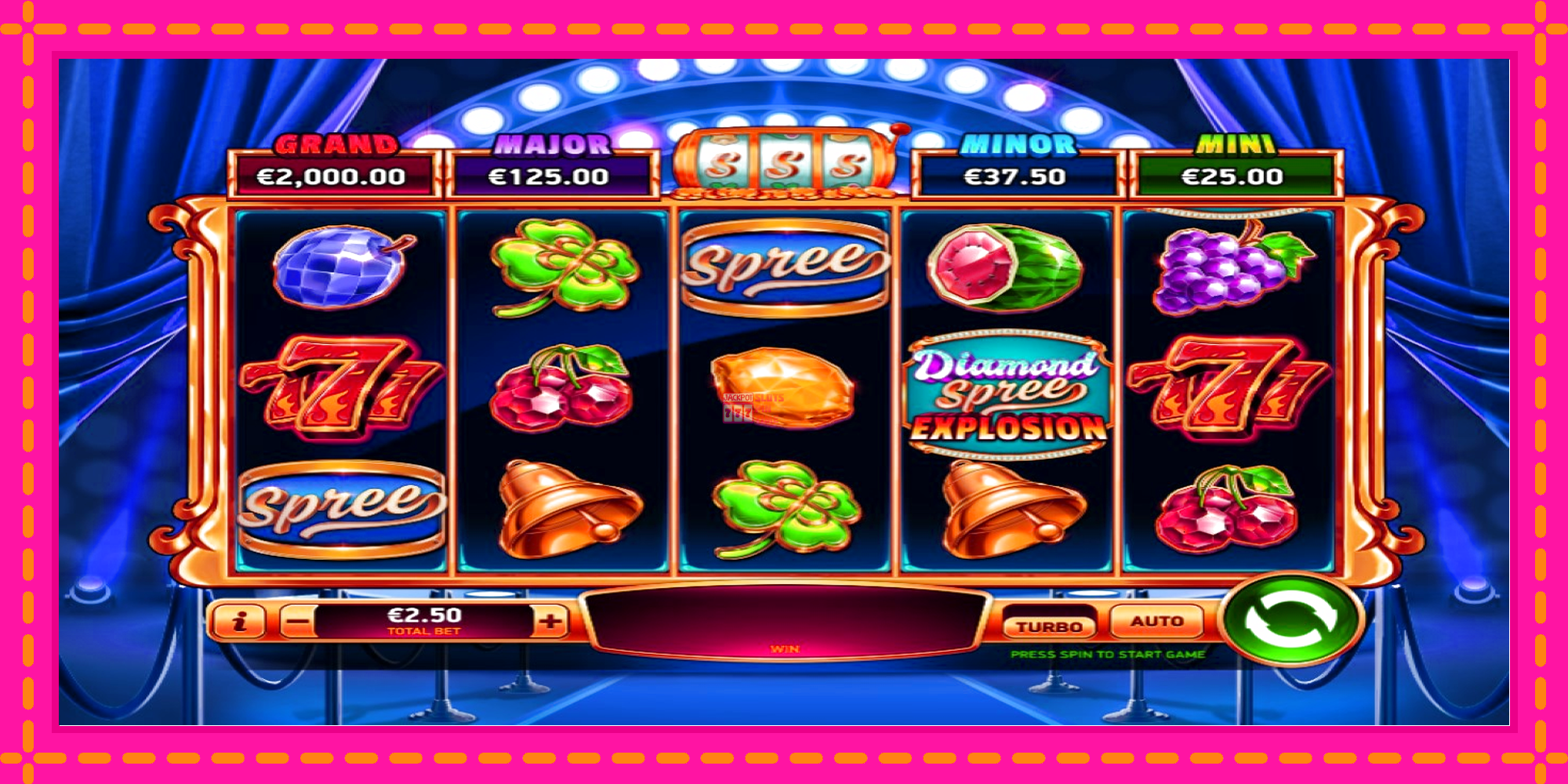 Slot machine Diamond Spree Explosion gratuitamente, immagine 1