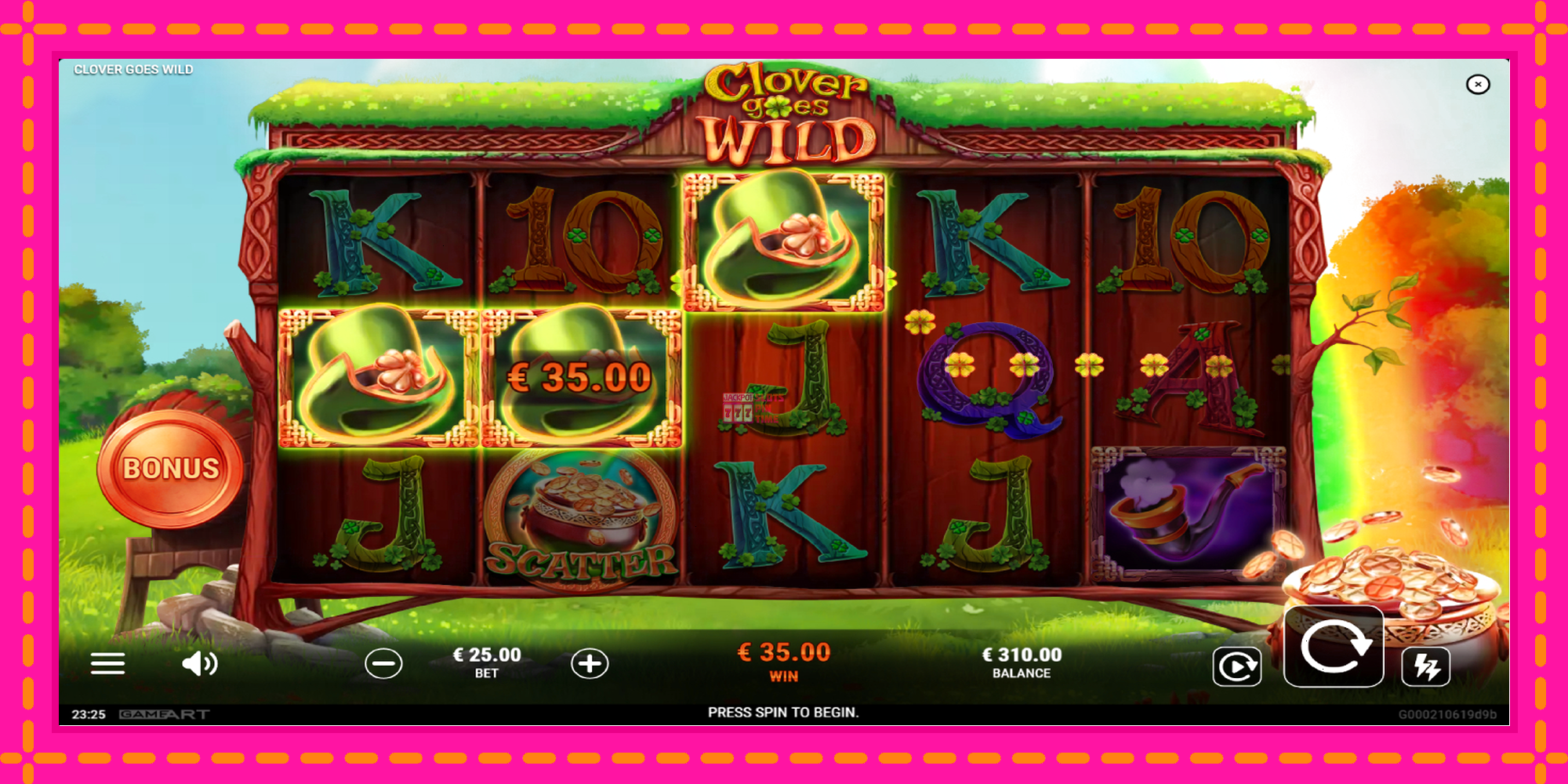 Slot machine Clover Goes Wild gratuitamente, immagine 4