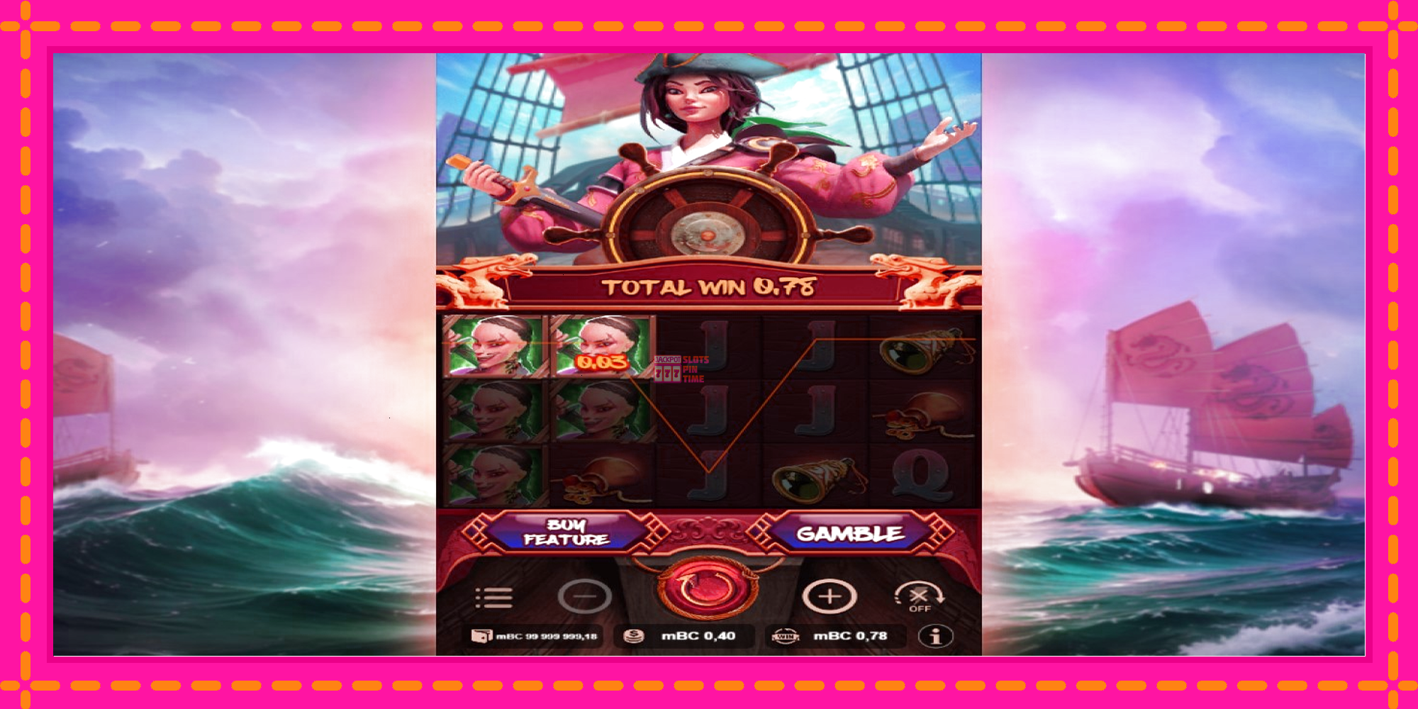 Slot machine Empress of the Black Seas gratuitamente, immagine 2