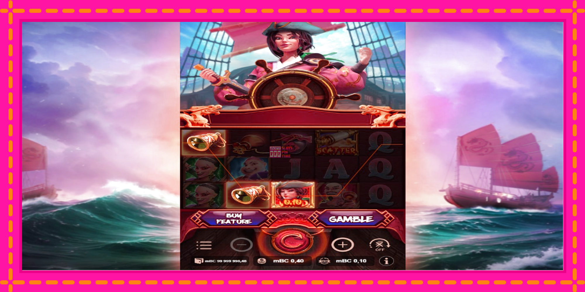 Slot machine Empress of the Black Seas gratuitamente, immagine 3