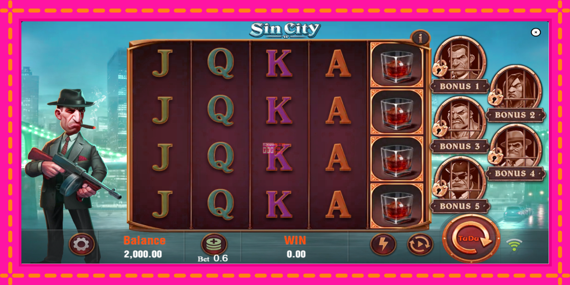 Slot machine Sin City gratuitamente, immagine 2