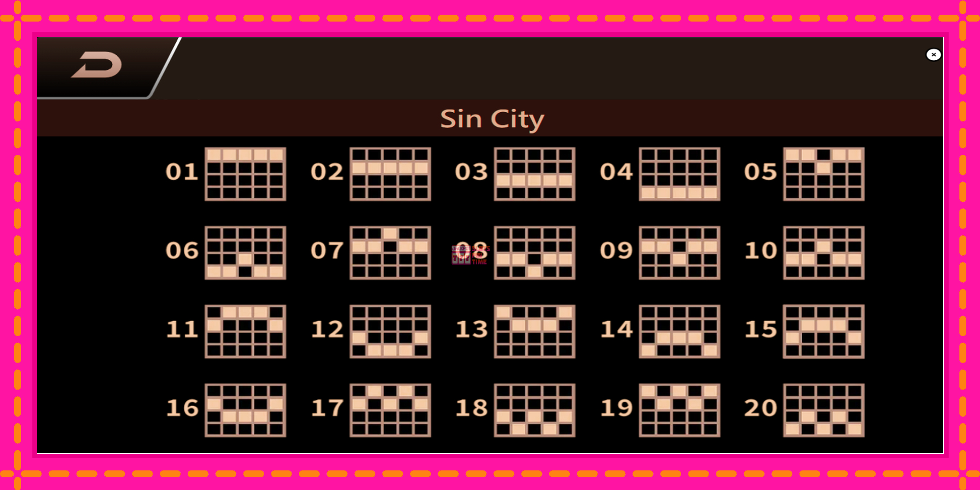 Slot machine Sin City gratuitamente, immagine 7