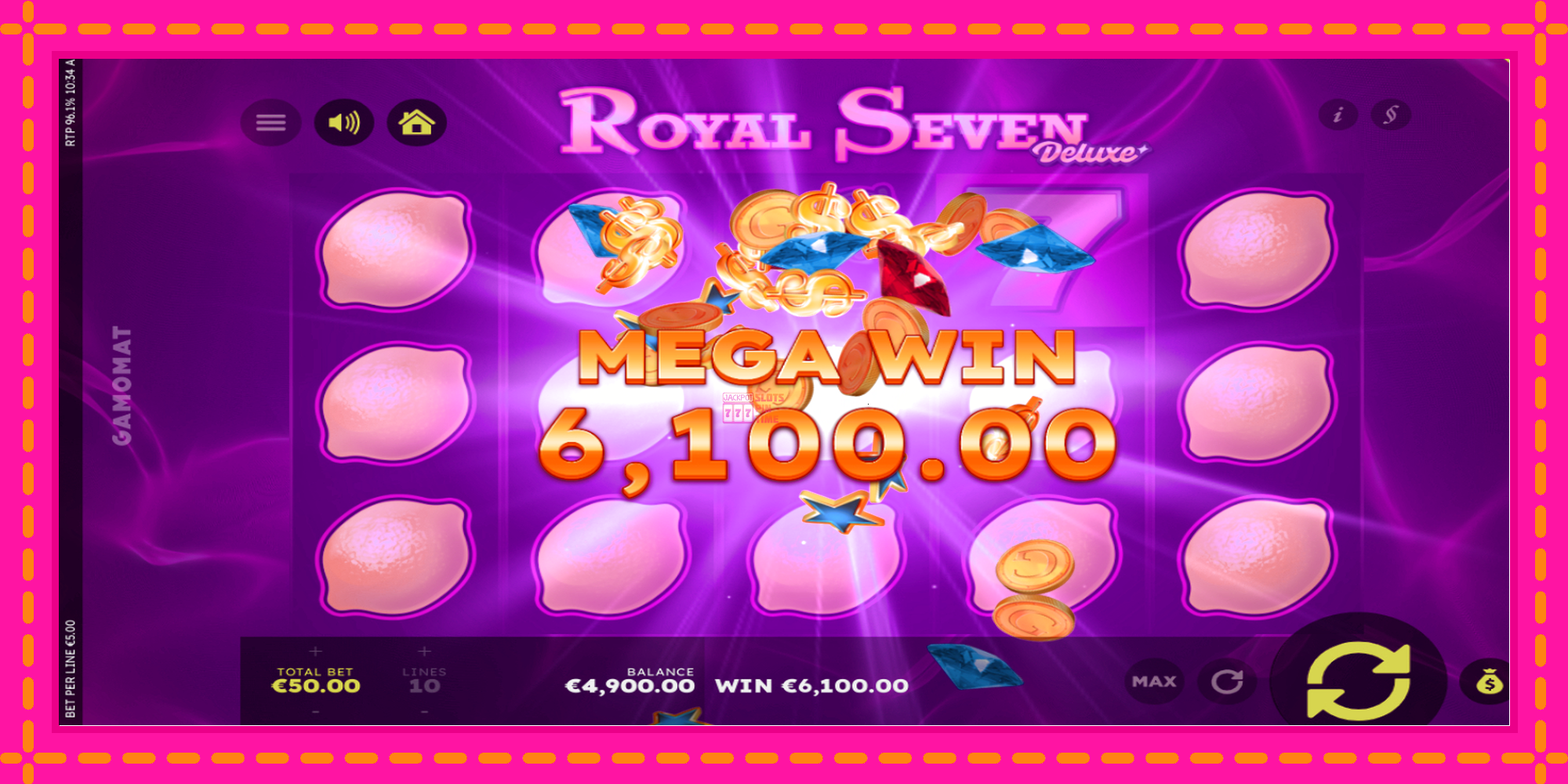 Slot machine Royal Seven Deluxe gratuitamente, immagine 3