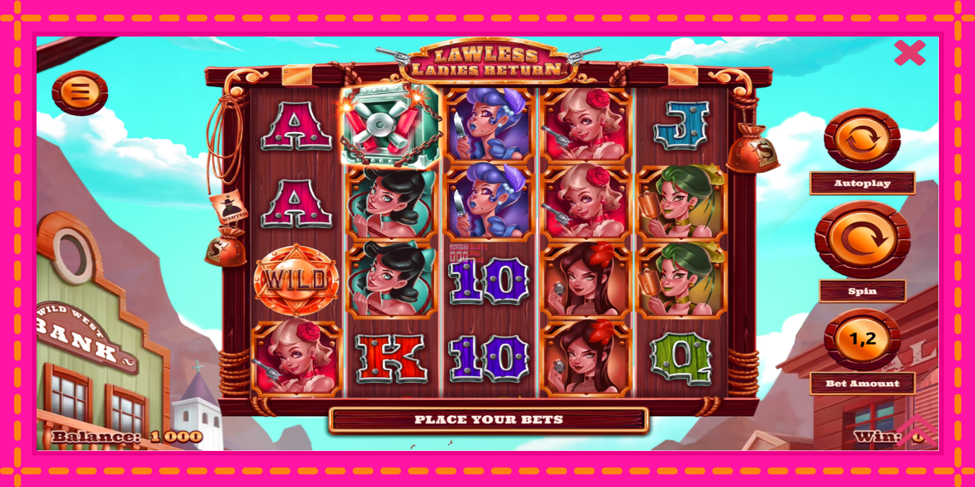 Slot machine Lawless Ladies Return gratuitamente, immagine 2