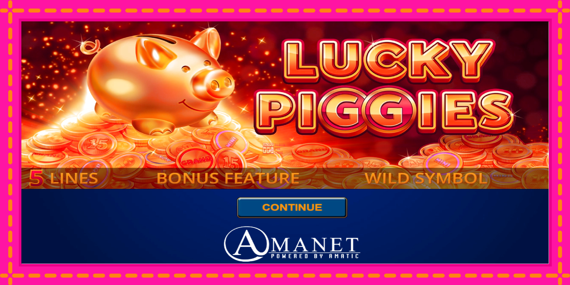 Slot machine Lucky Piggies gratuitamente, immagine 1