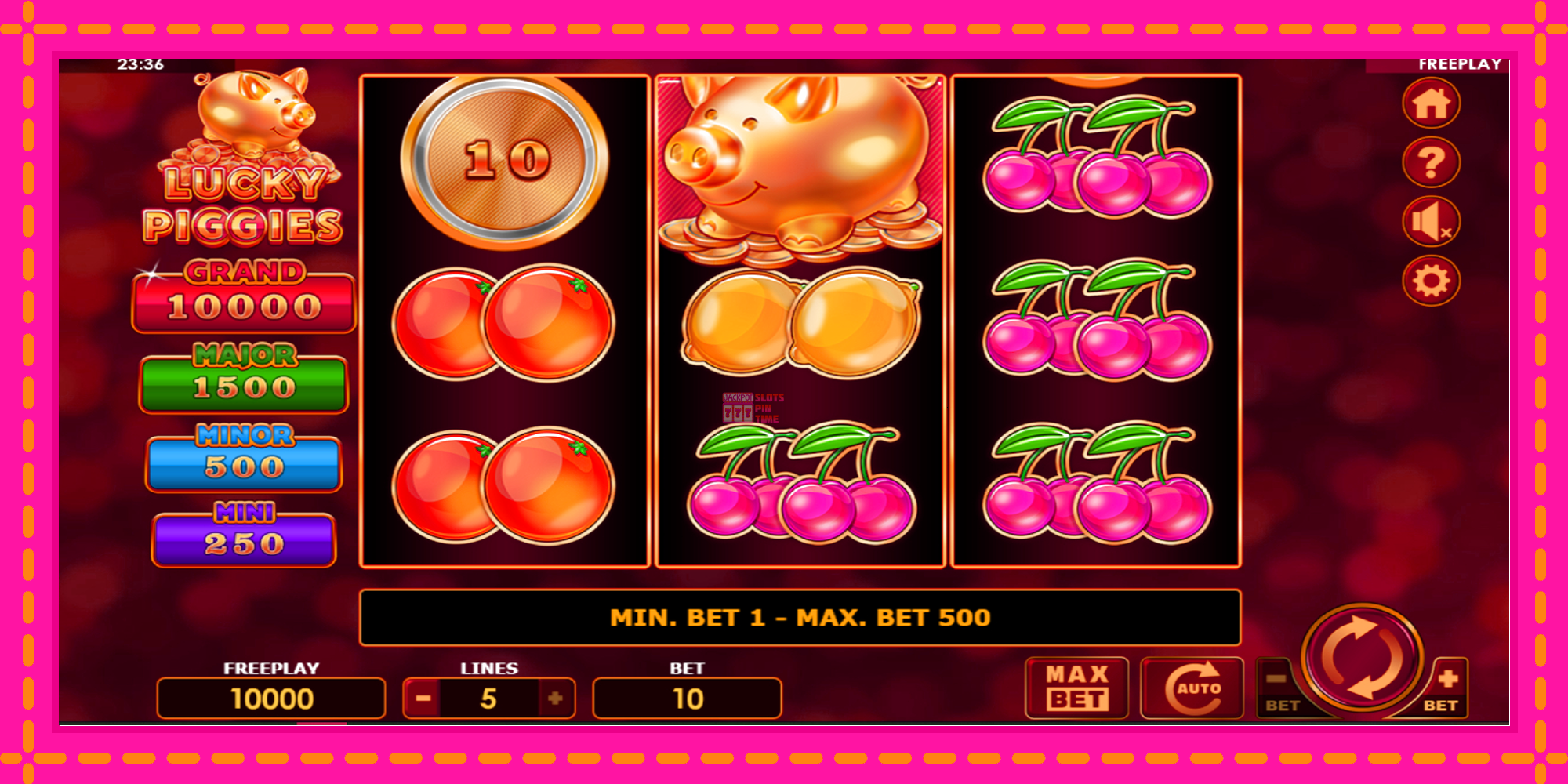 Slot machine Lucky Piggies gratuitamente, immagine 2