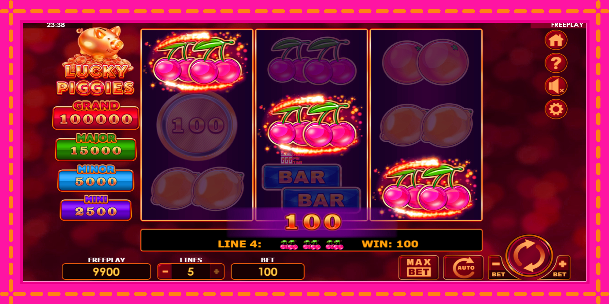 Slot machine Lucky Piggies gratuitamente, immagine 4