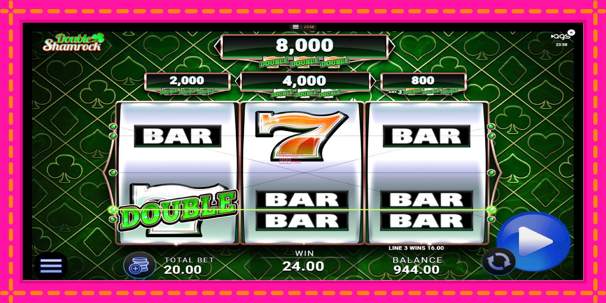 Slot machine Double Shamrock gratuitamente, immagine 2