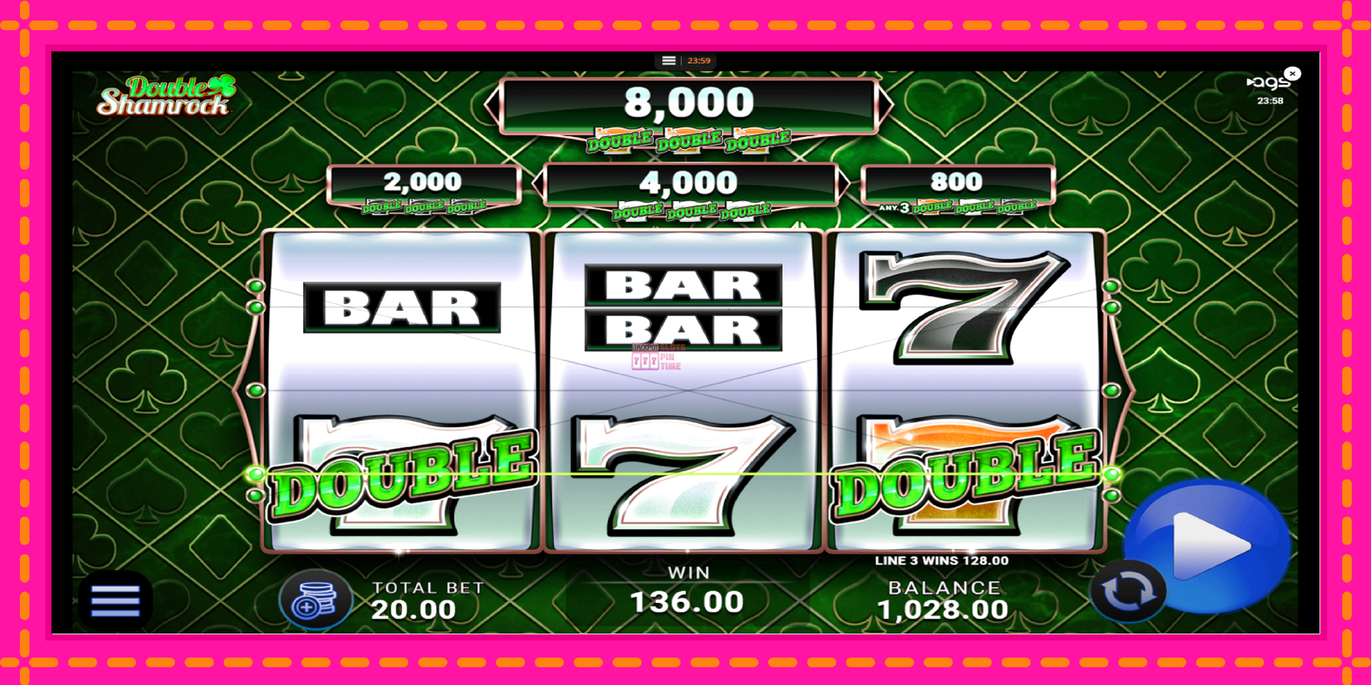 Slot machine Double Shamrock gratuitamente, immagine 3