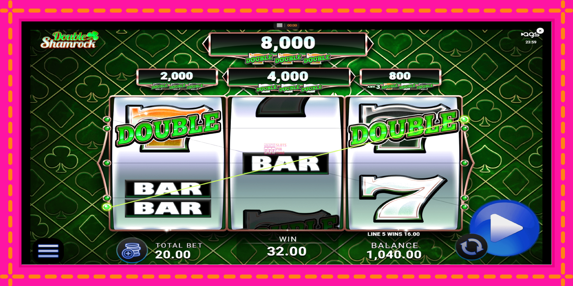 Slot machine Double Shamrock gratuitamente, immagine 4