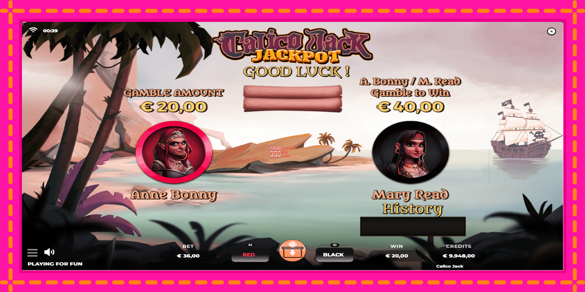 Slot machine Calico Jack Jackpot gratuitamente, immagine 3