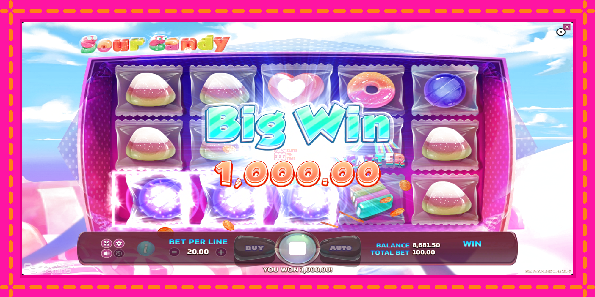 Slot machine Sour Candy gratuitamente, immagine 3