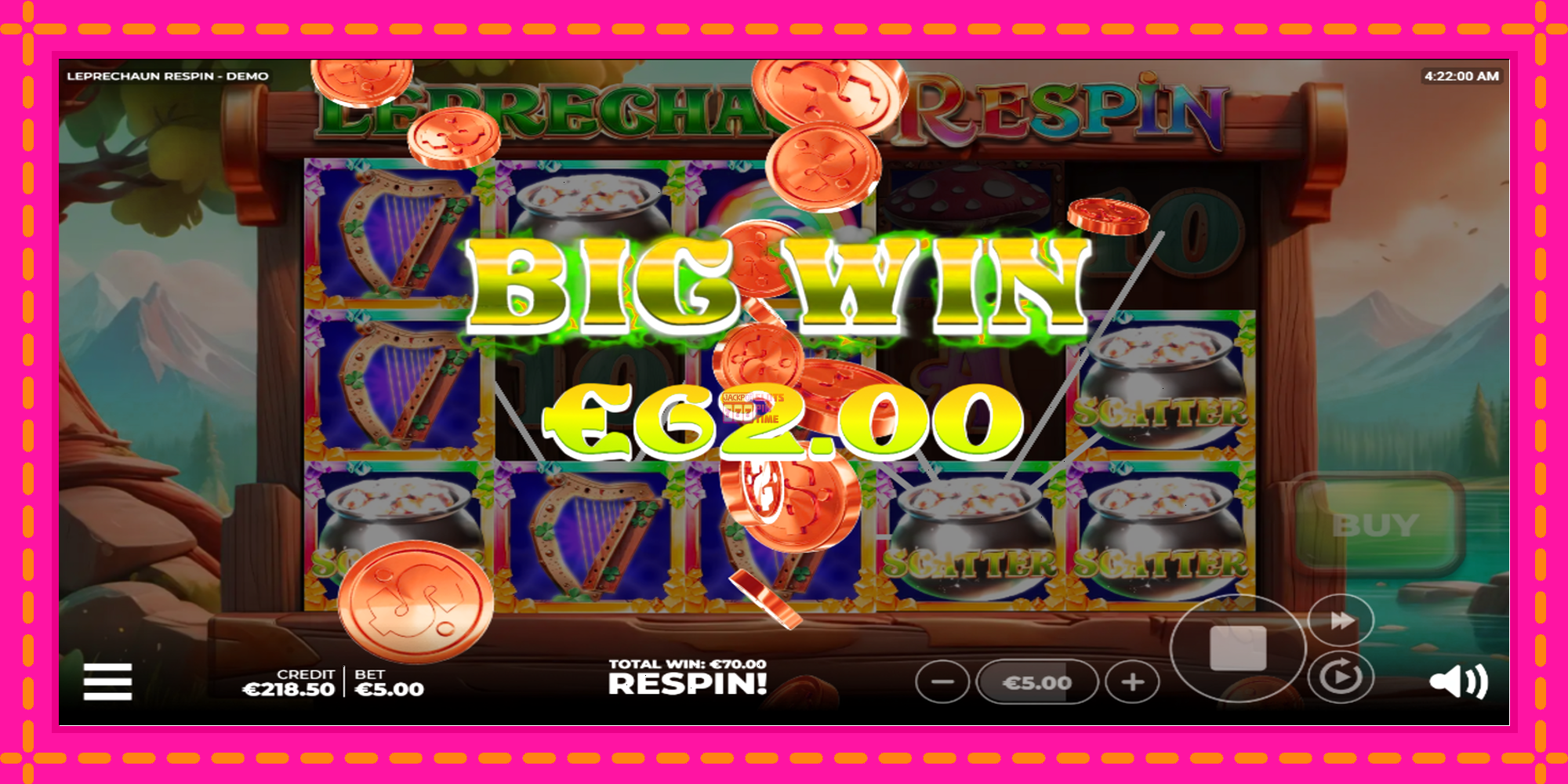 Slot machine Leprechaun Respin gratuitamente, immagine 5