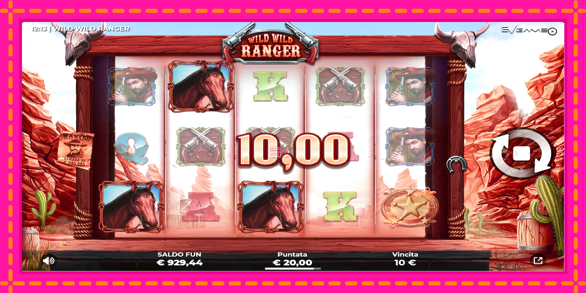 Slot machine Wild Wild Ranger gratuitamente, immagine 3