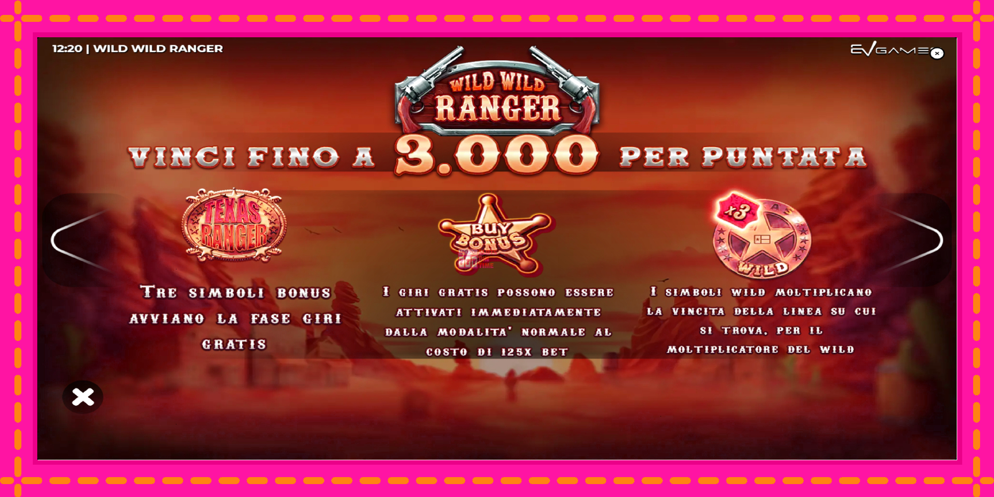 Slot machine Wild Wild Ranger gratuitamente, immagine 5