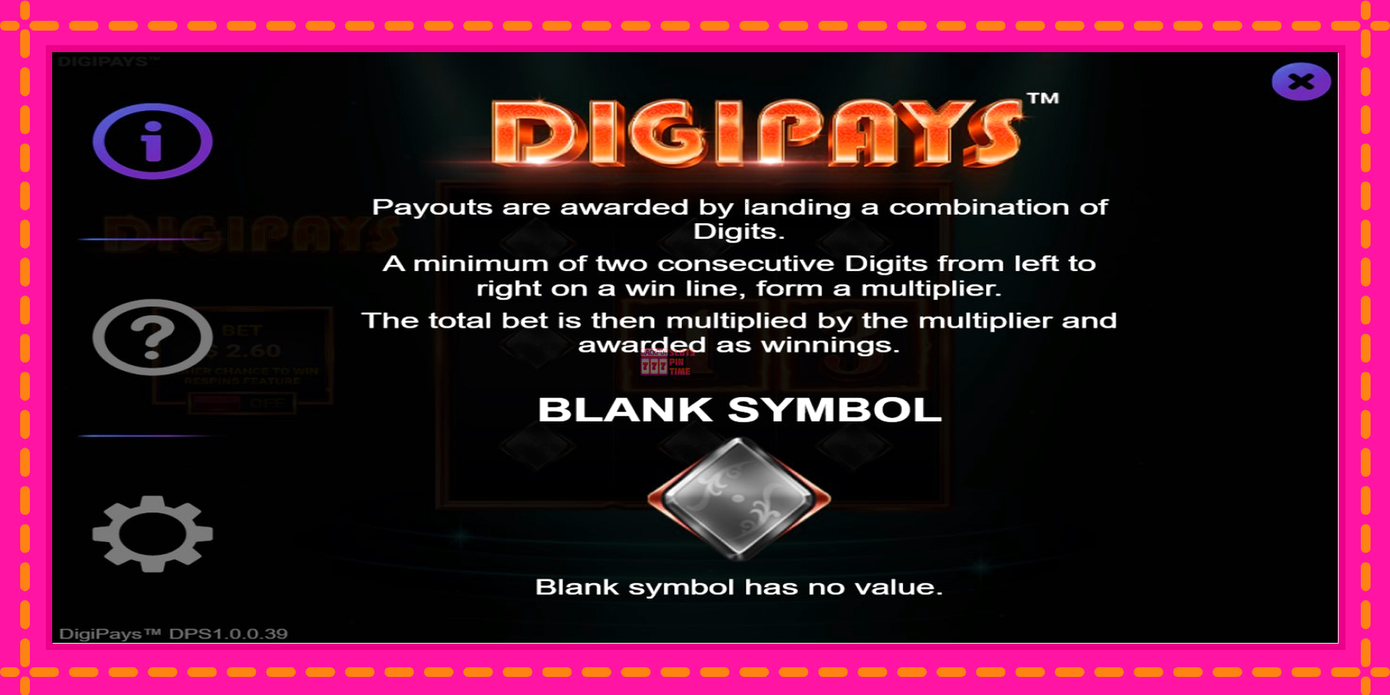 Slot machine Digipays gratuitamente, immagine 4