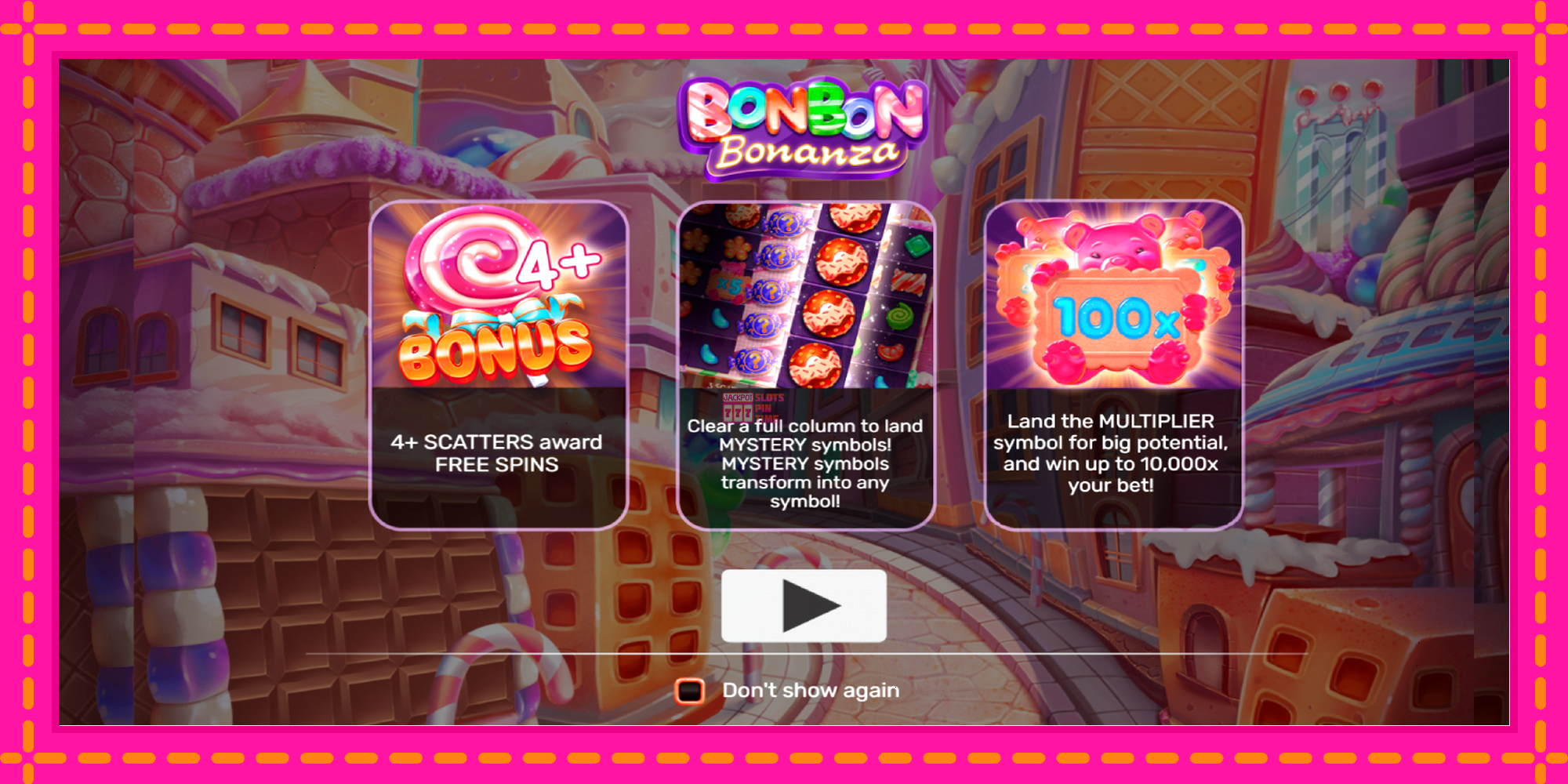 Slot machine Bonbon Bonanza gratuitamente, immagine 1