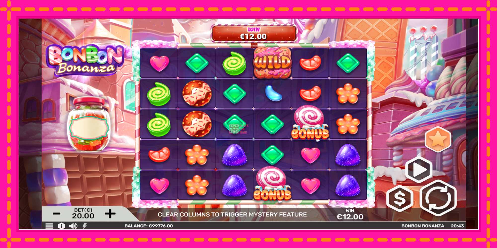 Slot machine Bonbon Bonanza gratuitamente, immagine 4