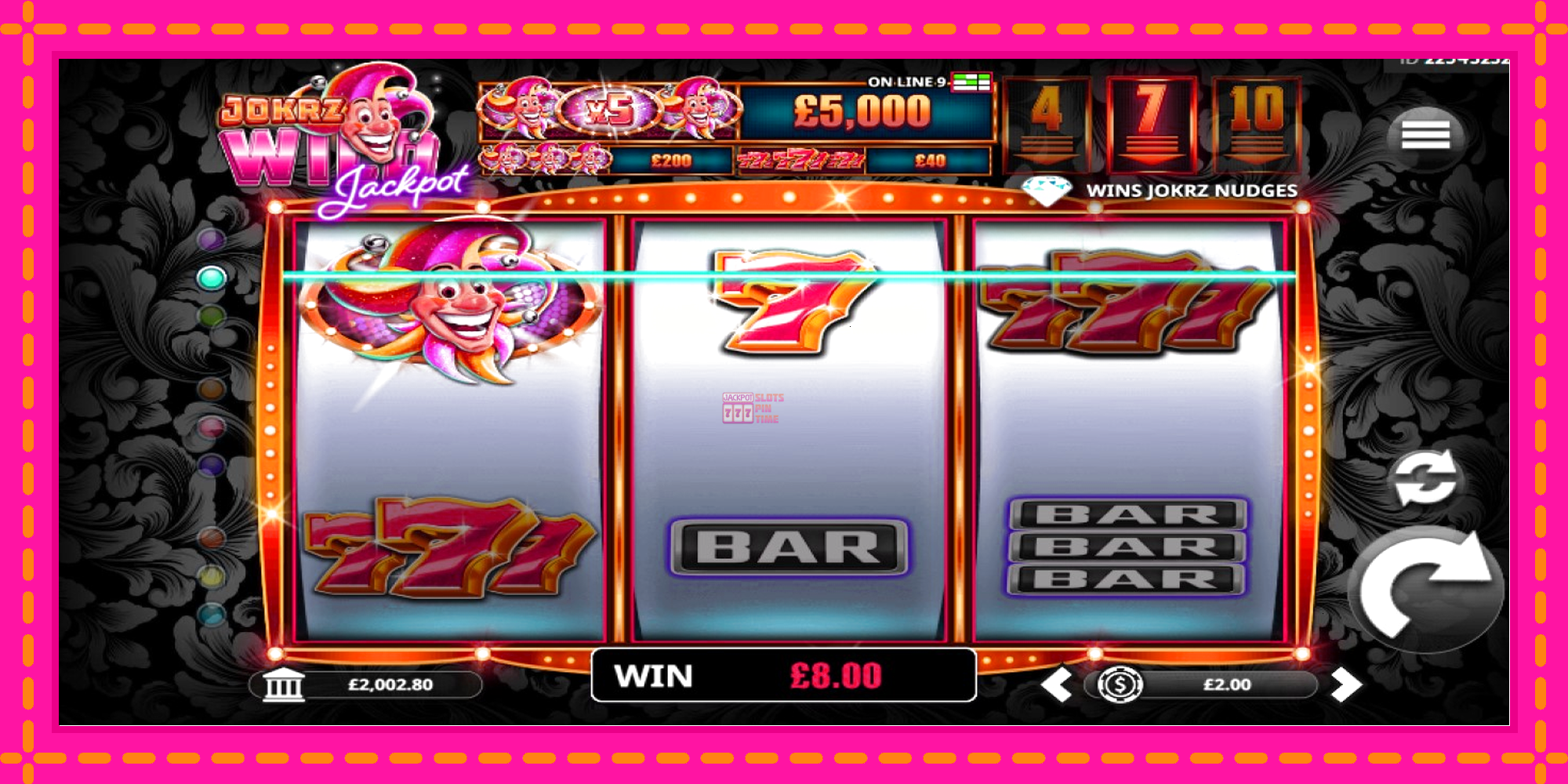 Slot machine Jokrz Wild Jackpot gratuitamente, immagine 3