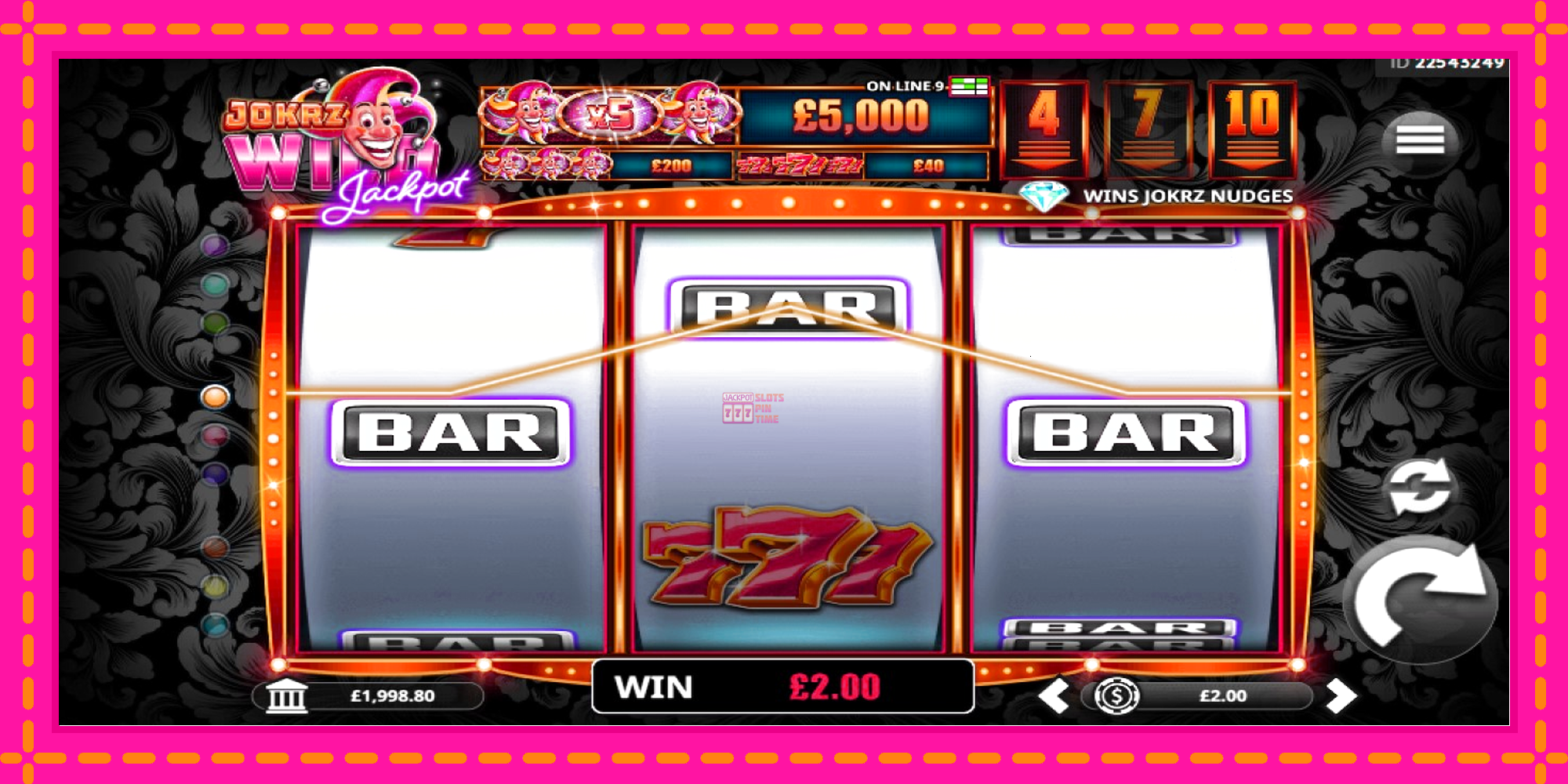 Slot machine Jokrz Wild Jackpot gratuitamente, immagine 4