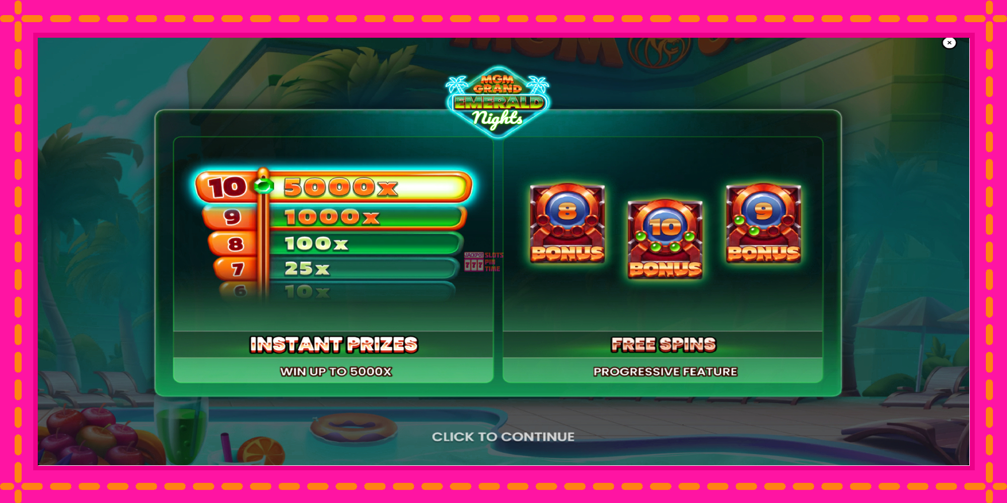 Slot machine MGM Grand Emerald Nights gratuitamente, immagine 1