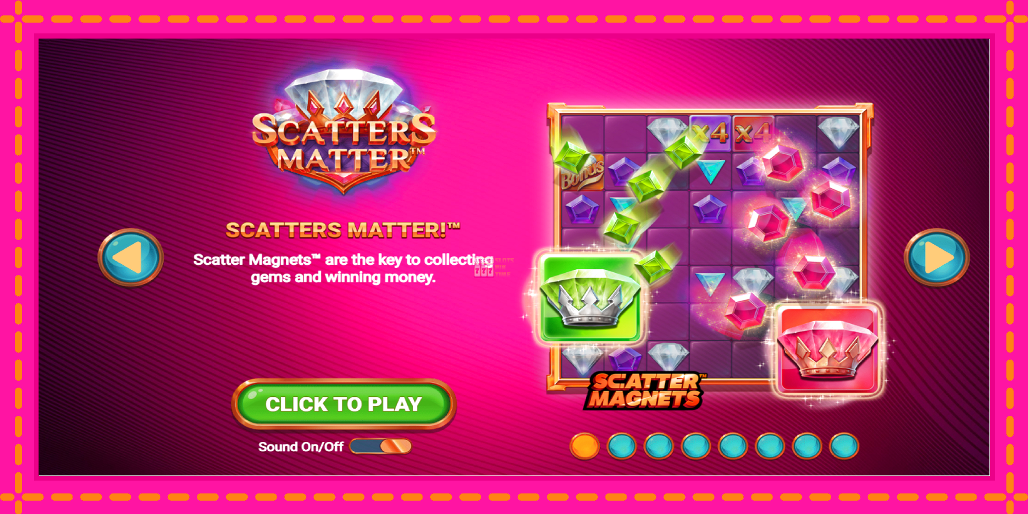 Slot machine Scatters Matter gratuitamente, immagine 1