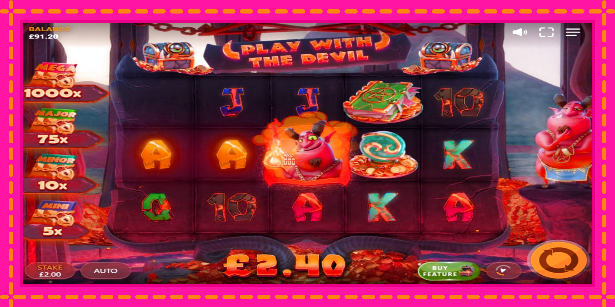 Slot machine Play with the Devil gratuitamente, immagine 3