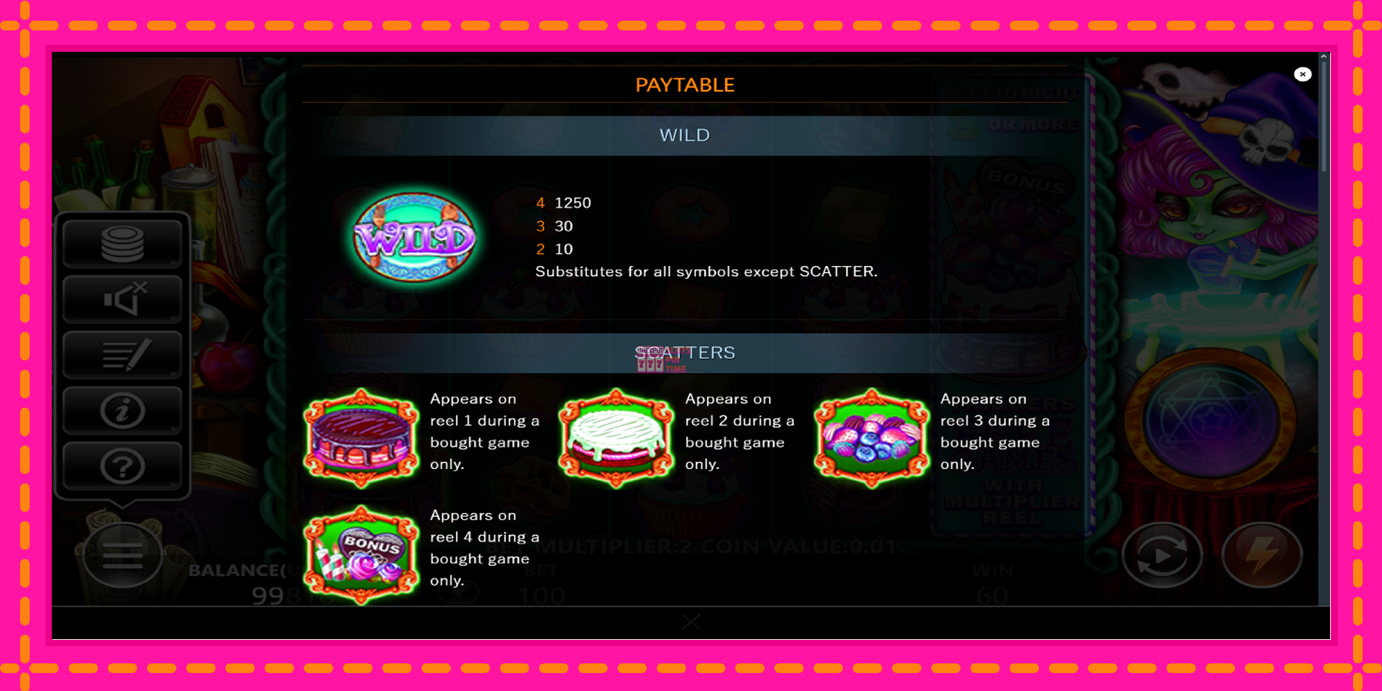 Slot machine Inimitable Sweets gratuitamente, immagine 5