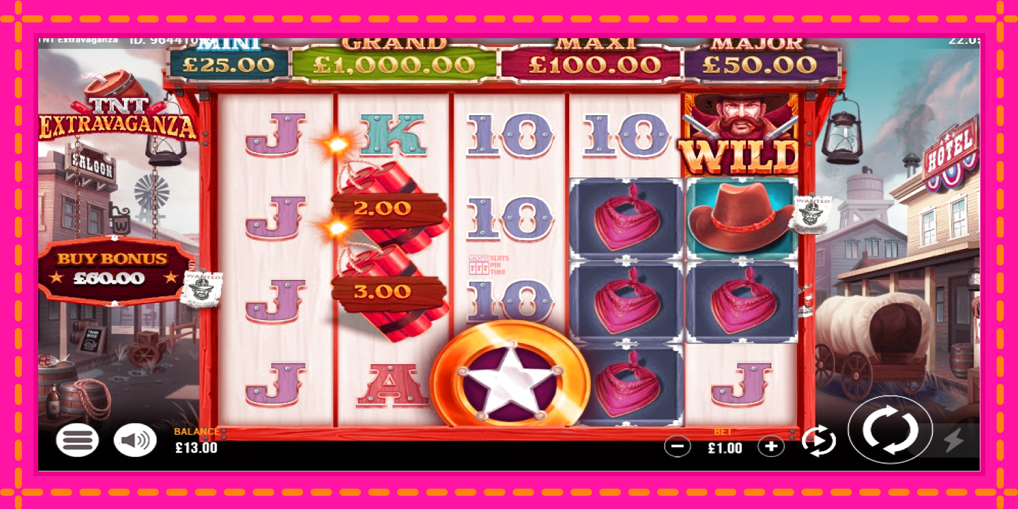 Slot machine TNT Extravaganza gratuitamente, immagine 5