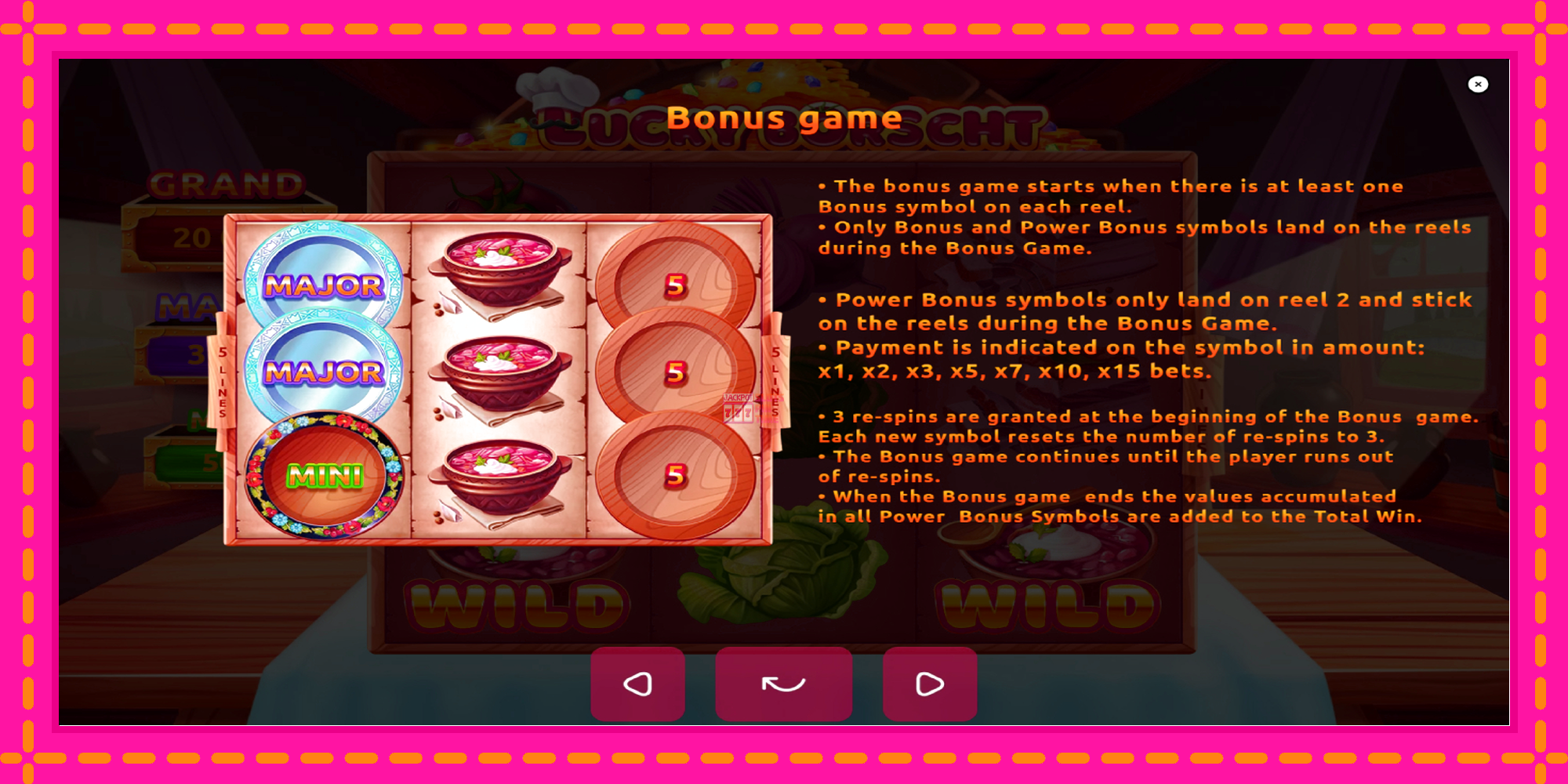 Slot machine Lucky Borscht gratuitamente, immagine 5