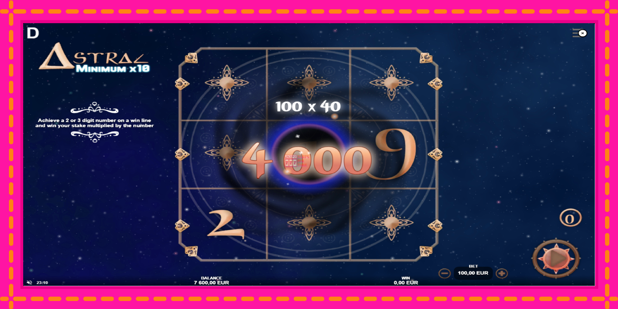 Slot machine Astral Minimum x10 gratuitamente, immagine 3