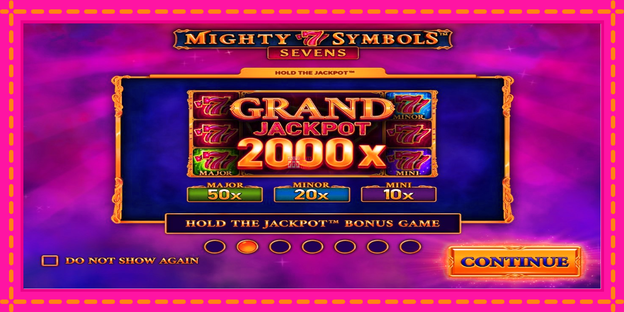 Slot machine Mighty Symbols: Sevens gratuitamente, immagine 1