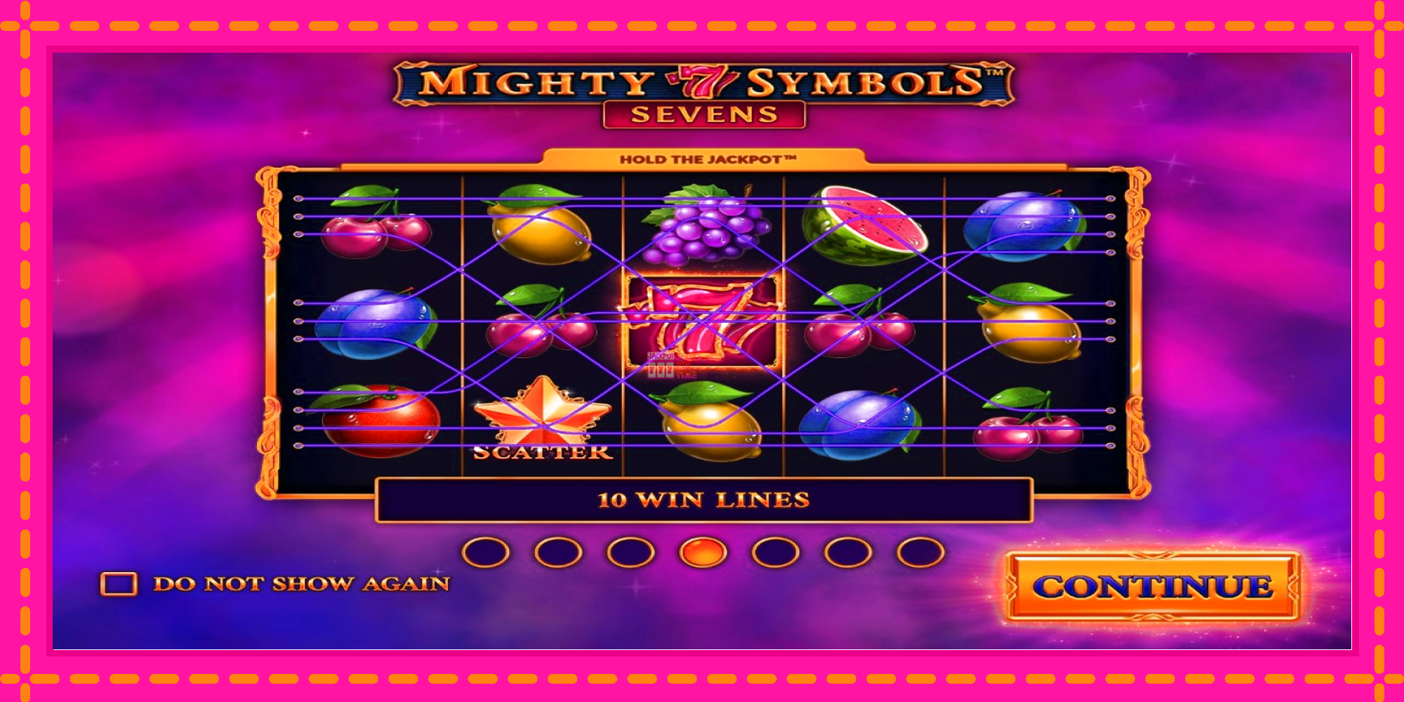 Slot machine Mighty Symbols: Sevens gratuitamente, immagine 2