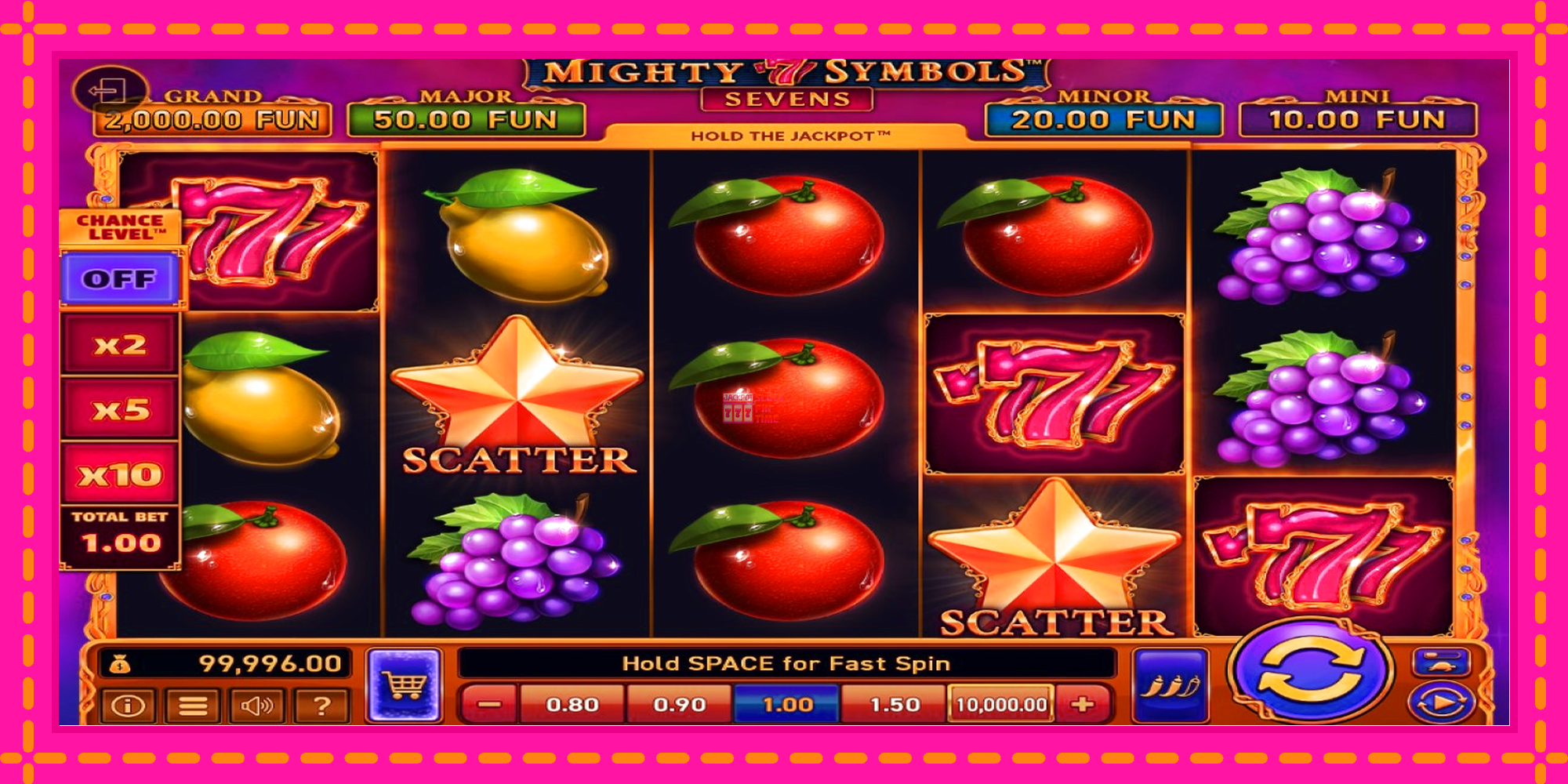 Slot machine Mighty Symbols: Sevens gratuitamente, immagine 4