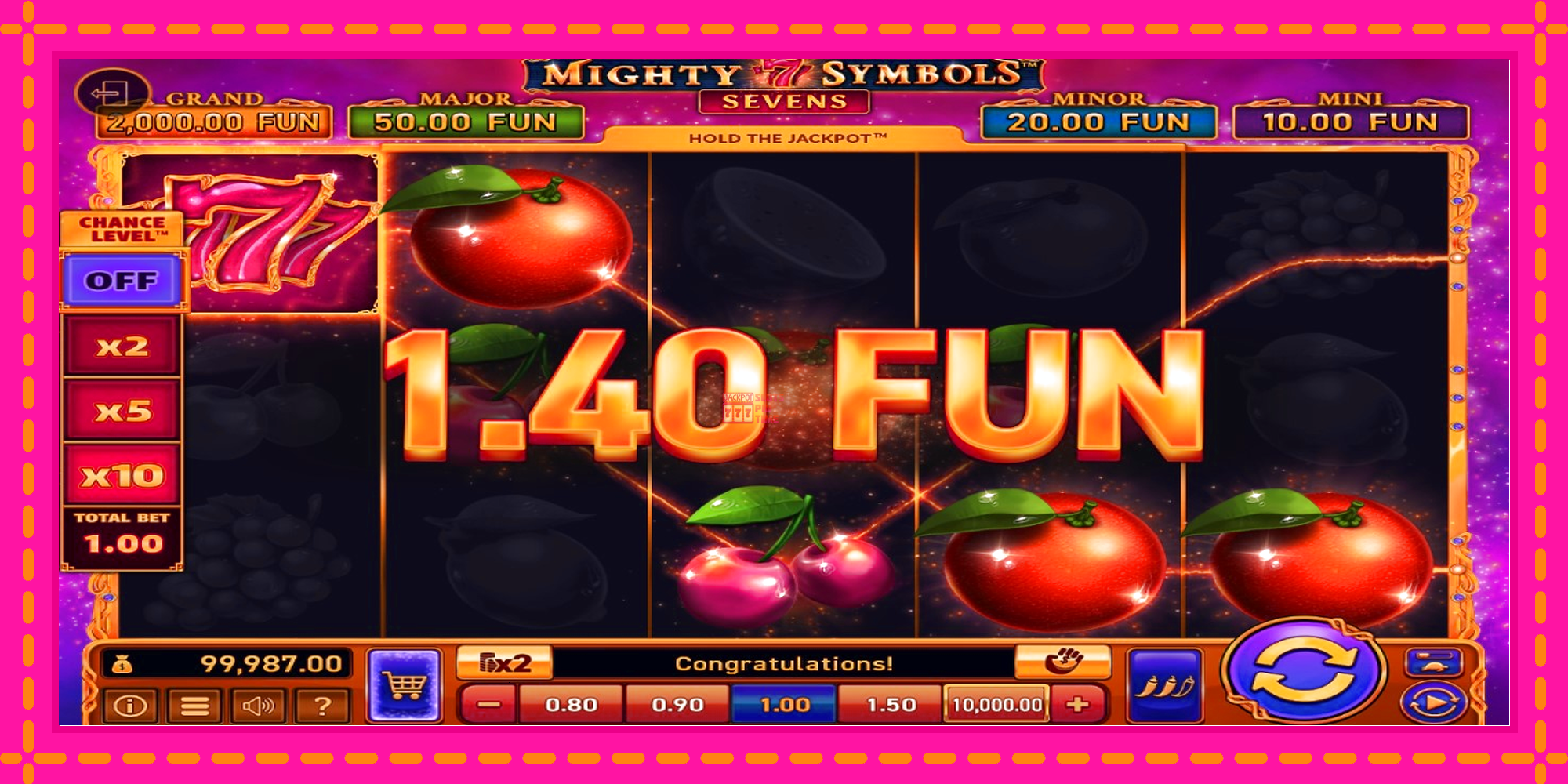 Slot machine Mighty Symbols: Sevens gratuitamente, immagine 5