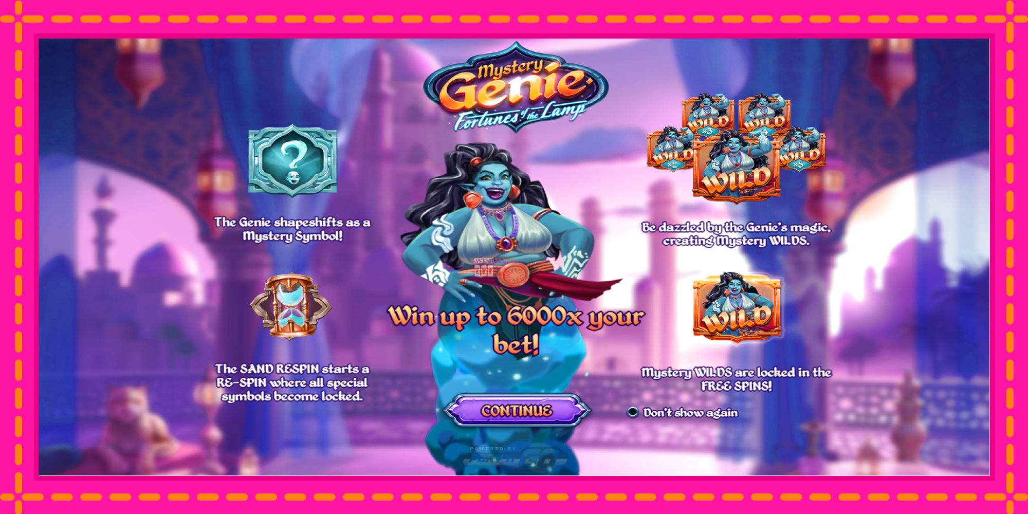 Slot machine Mystery Genie Fortunes of the Lamp gratuitamente, immagine 1