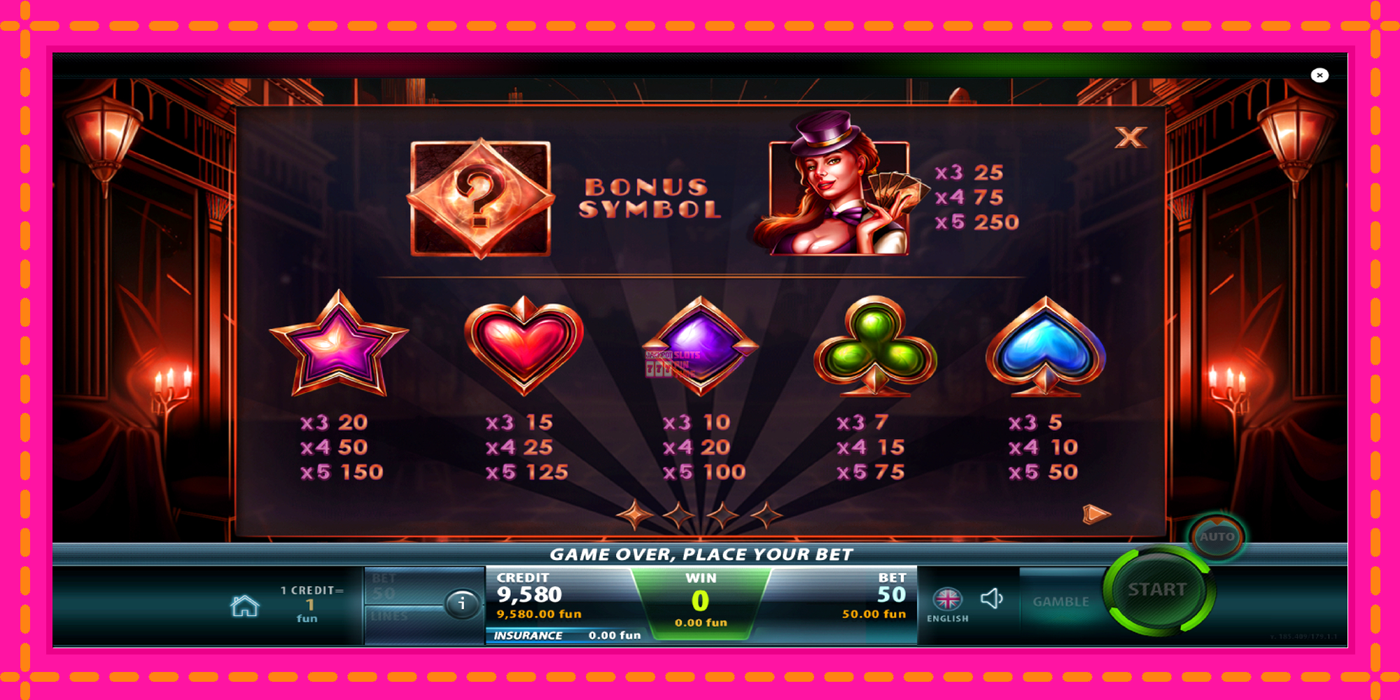 Slot machine Elegances Mirage gratuitamente, immagine 5