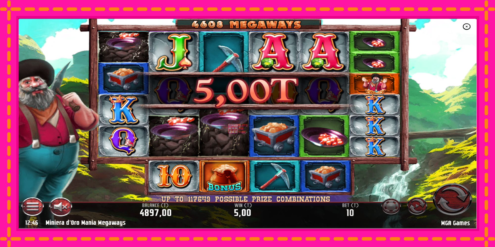 Slot machine Miniera dOro Mania Megaways gratuitamente, immagine 4