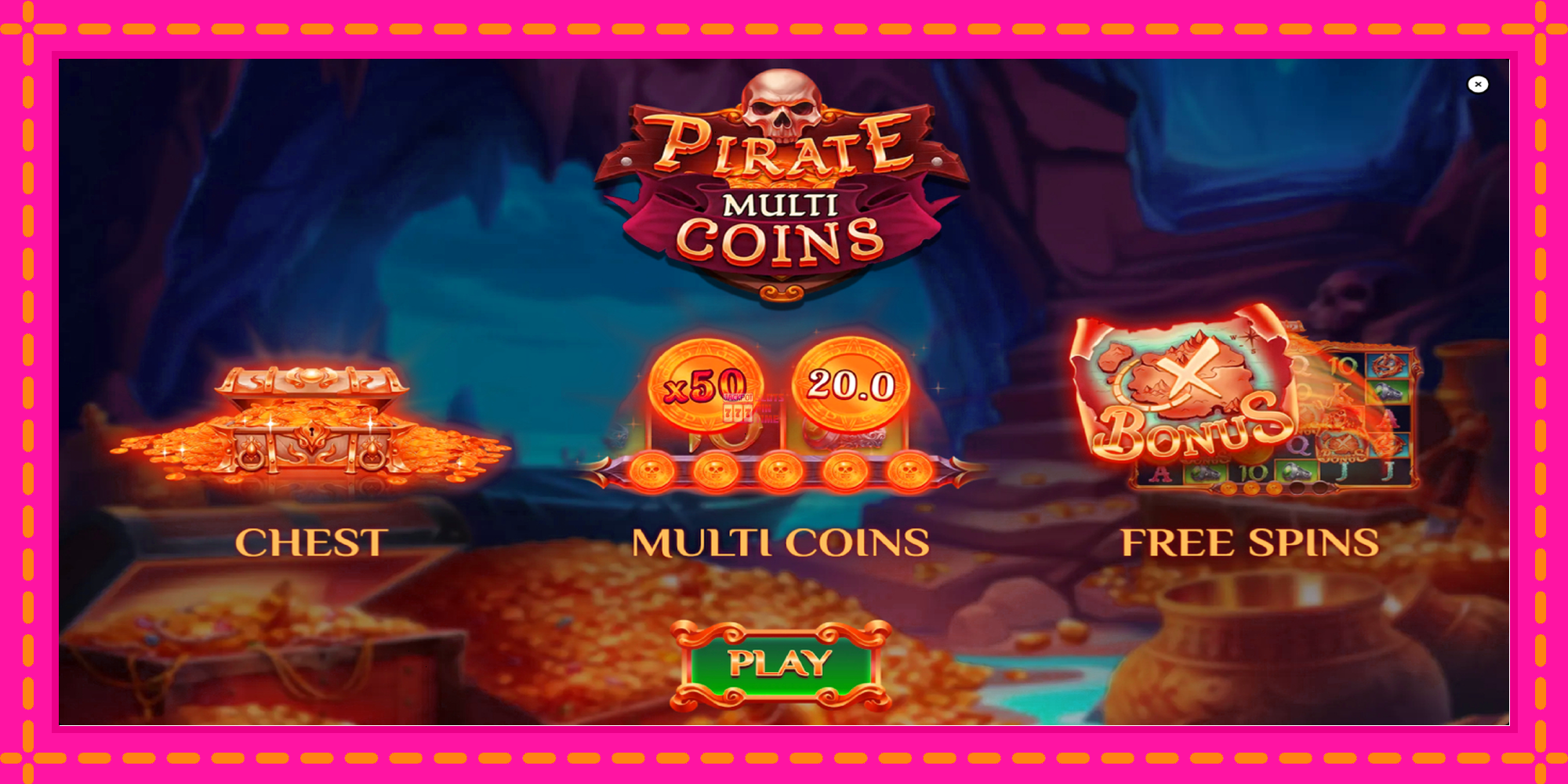 Slot machine Pirate Multi Coins gratuitamente, immagine 1