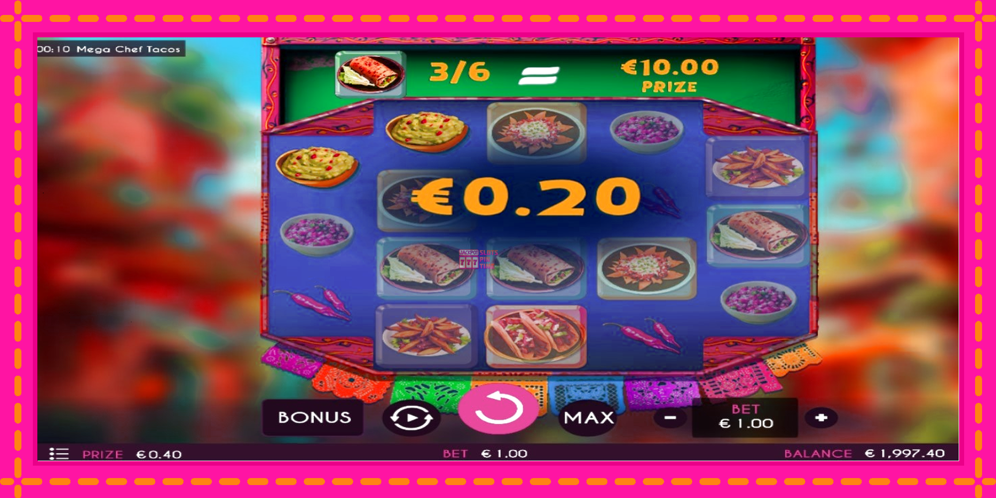 Slot machine Chef de Tacos gratuitamente, immagine 3