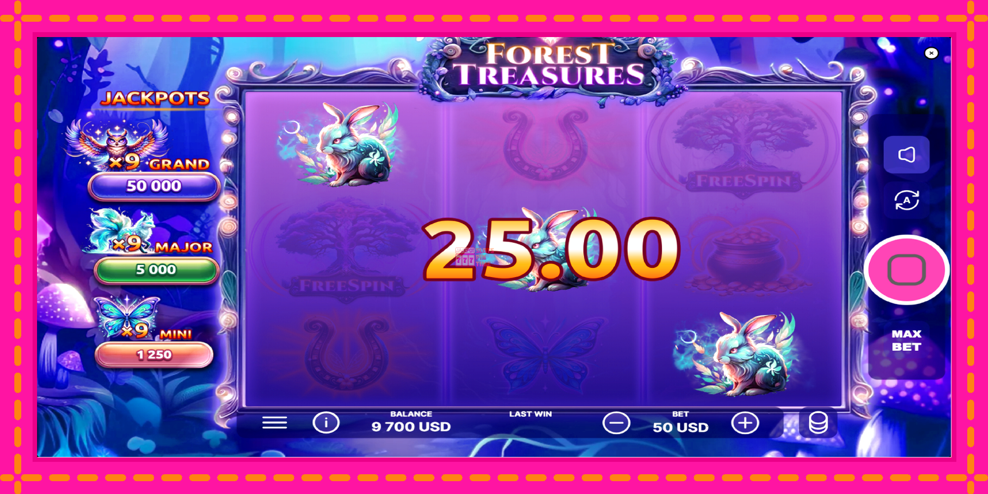 Slot machine Forest Treasures gratuitamente, immagine 3