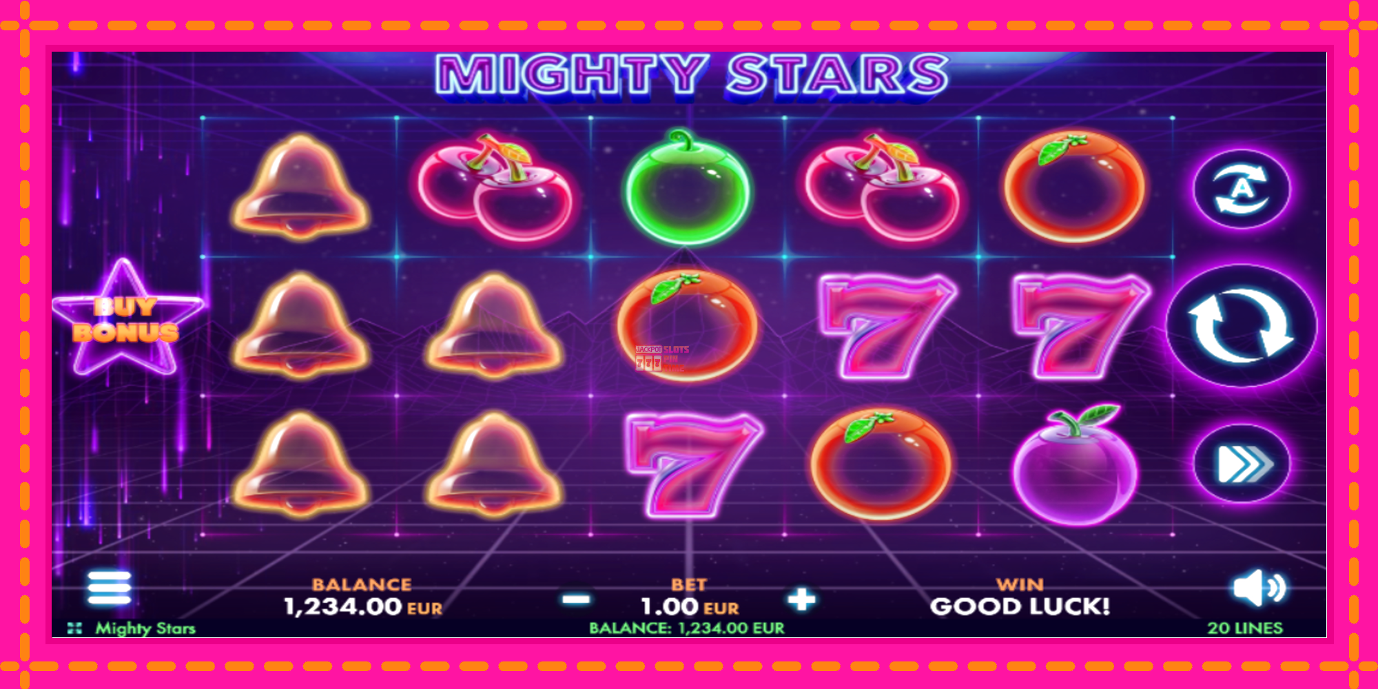 Slot machine Mighty Stars gratuitamente, immagine 2