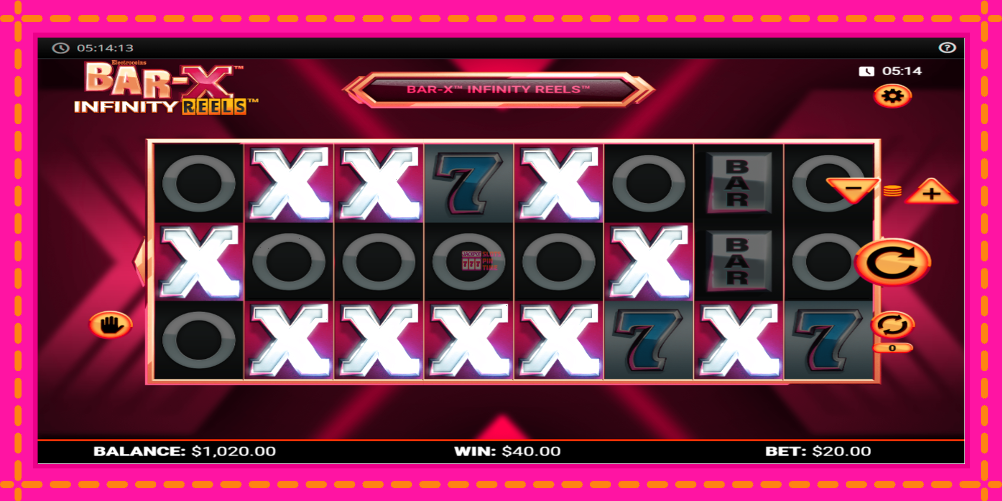 Slot machine Bar-X Infinity Reels gratuitamente, immagine 3