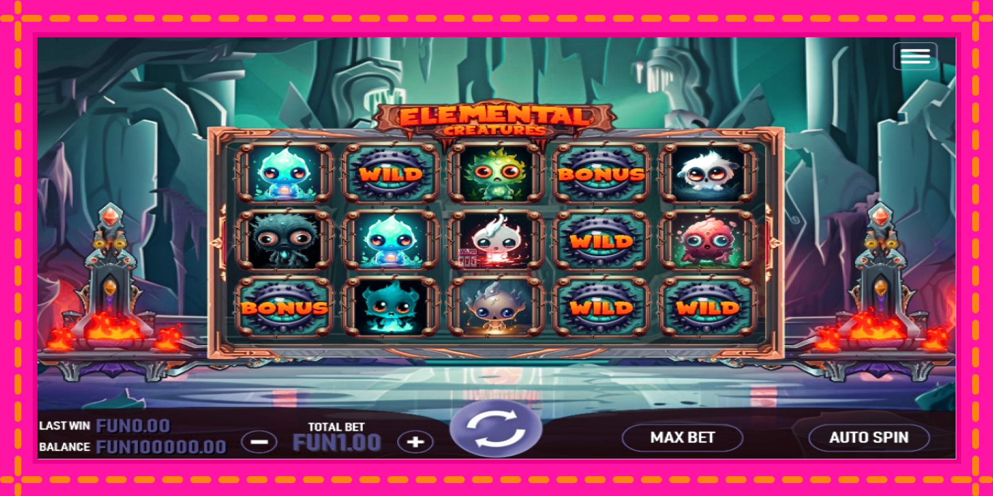 Slot machine Elemental Creatures gratuitamente, immagine 1