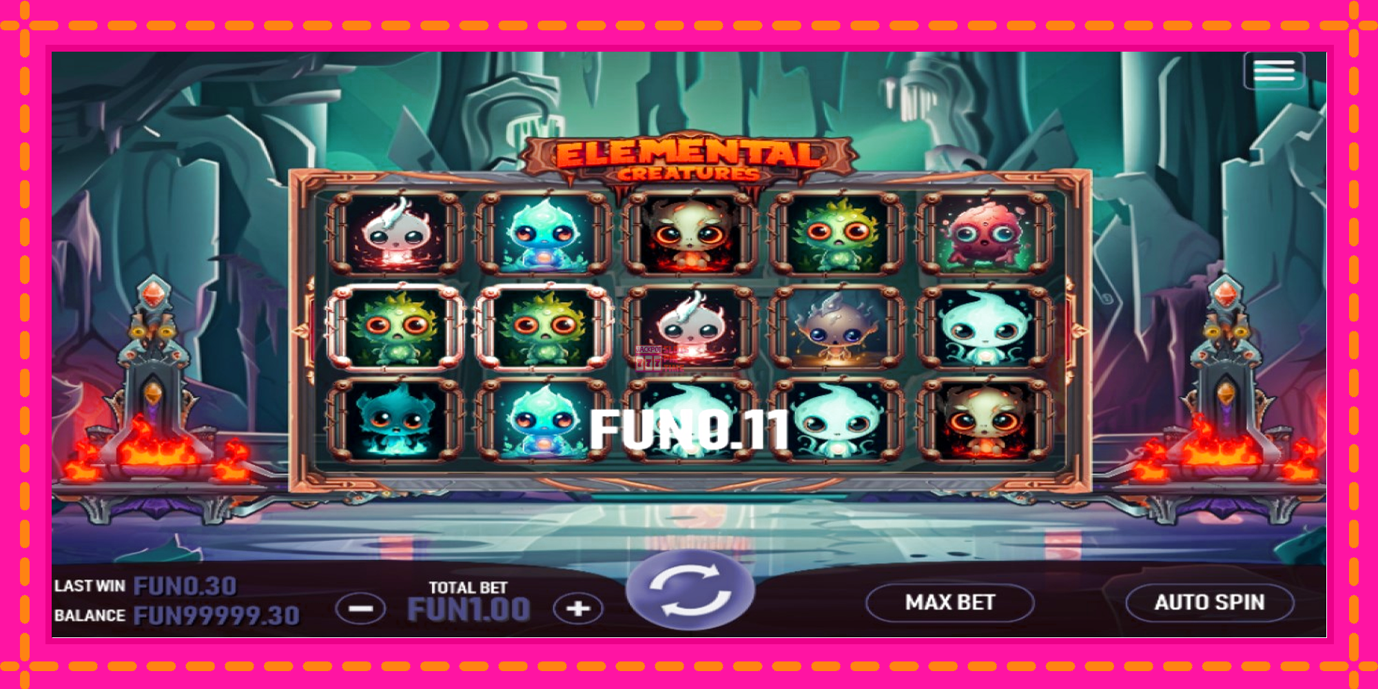 Slot machine Elemental Creatures gratuitamente, immagine 3