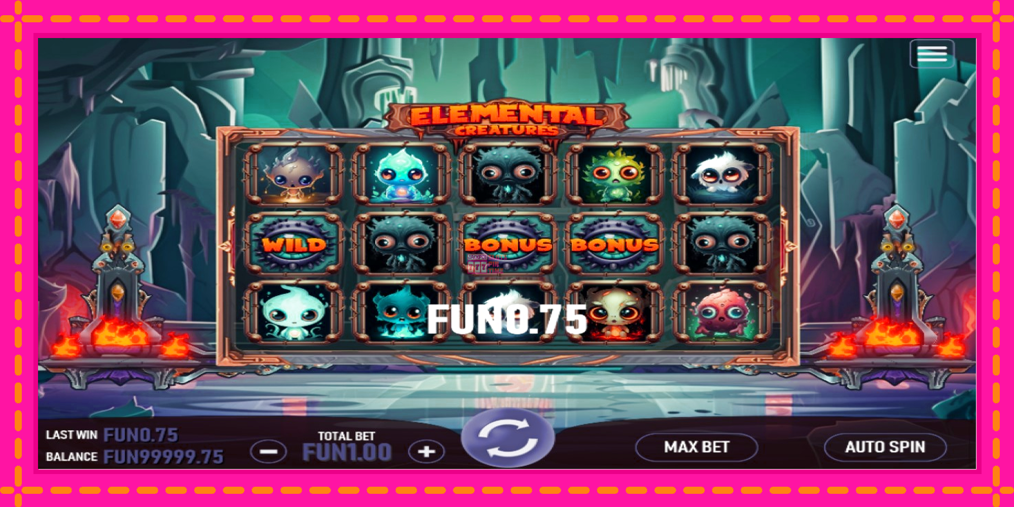 Slot machine Elemental Creatures gratuitamente, immagine 4