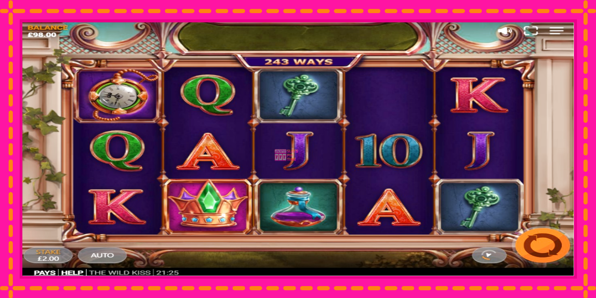 Slot machine The Wild Kiss gratuitamente, immagine 2