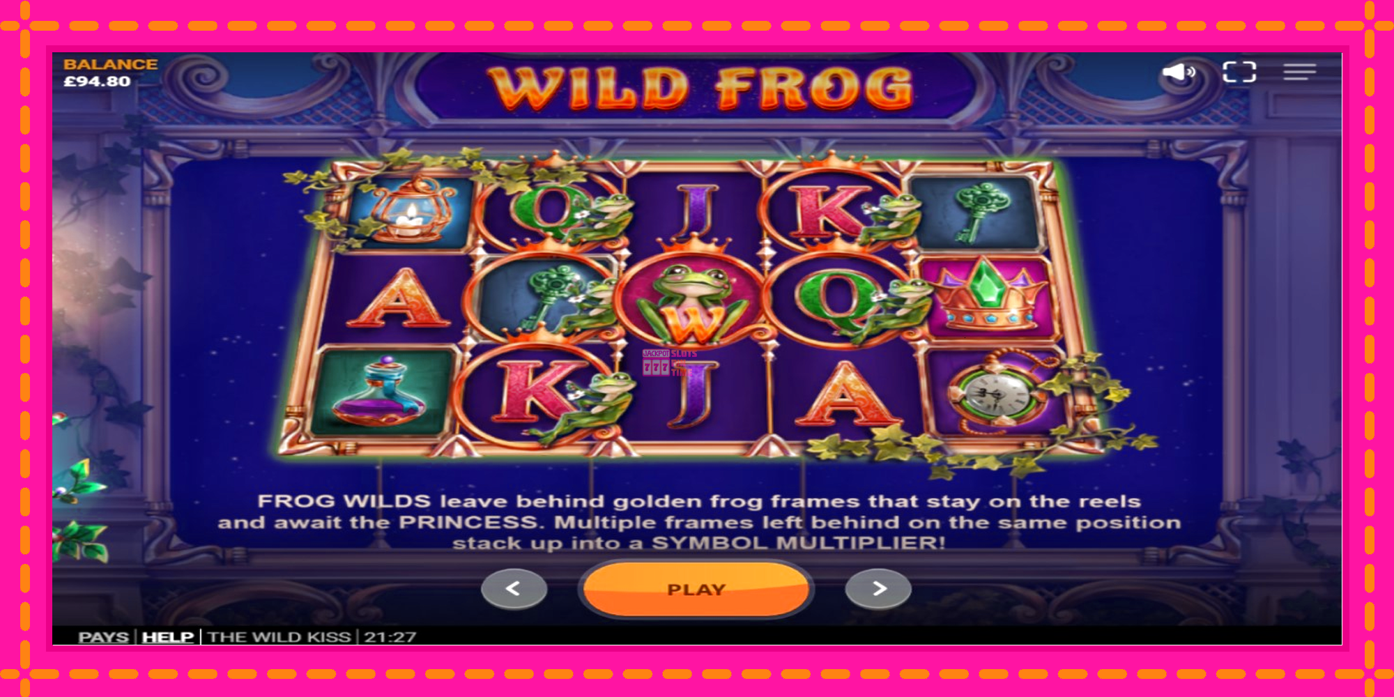 Slot machine The Wild Kiss gratuitamente, immagine 4