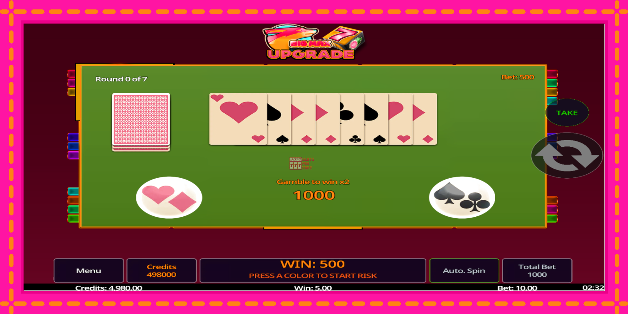 Slot machine Big Max Upgrade gratuitamente, immagine 4